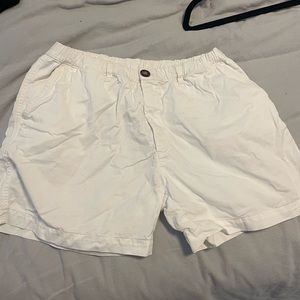 Chubbies Mens White Shorts